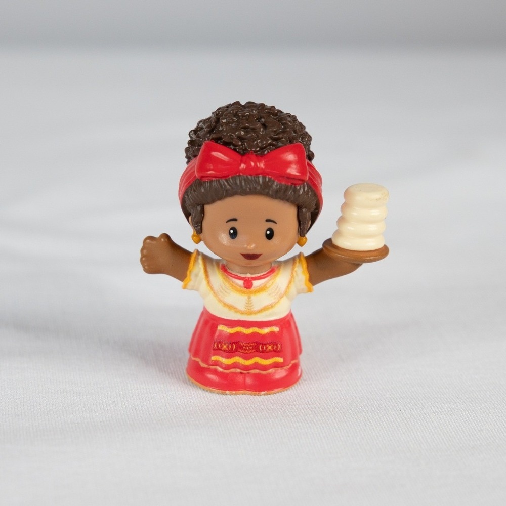 Fisher-Price Little People Disney Encanto Dolores Madrigal Red Excellent Arepas